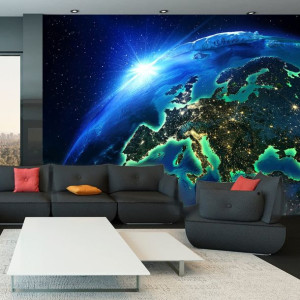 Fototapeta samoprzylepna - Błękitna planeta [Rozmiar: 147X105]