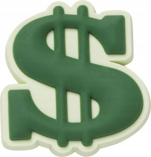Przypinka Crocs Jibbitz Pin Do Butów Dollar Sign