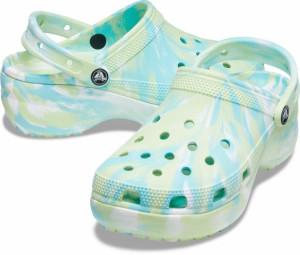 Buty Chodaki Damskie Crocs Platform Marbled 41