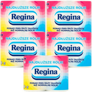 Regina Papier Toaletowy Najdłuższe Rolki 5 op.