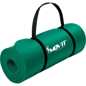 Mata piankowa MOVIT do jogi i gimnastyki 190 x 60 x 1,5 zielona