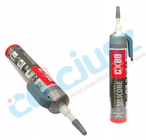CX-80 Silikon wysokotemperaturowy 210g czarny