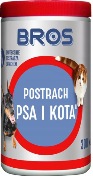 Odstraszacz Psów Kotów Postrach Granul Bros 300ml