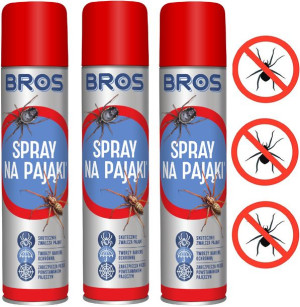 Zestaw Spray Na Pająki Środek Super Mocny 3x 250ml