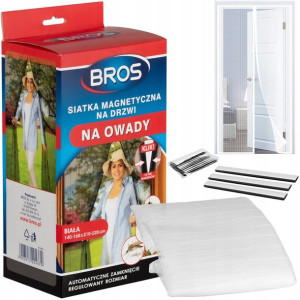 Moskitiera Siatka Magnetyczna Na Drzwi 160x220