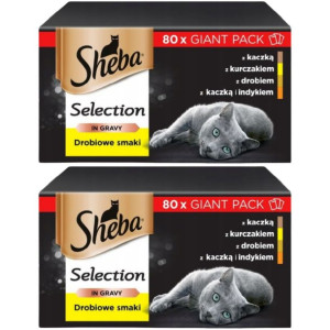 Sheba Selection saszetki drobiowe smaki 160x 85g