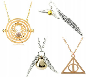 Harry Potter Zmieniacz Czasu Insygnia Znicz 4 Szt
