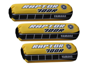 Osłony amortyzatorów Yamaha Raptor żółte