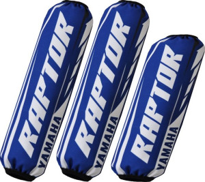 Osłony amortyzatorów Yamaha Raptor 700 niebieskie nowy model