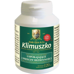Zioła uspokajające i na sen Ojca Klimuszko (120 tabletek)