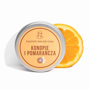 Mus do ciała konopie z pomarańczą Mydlarnia Cztery Szpaki (150ml)