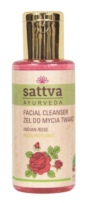 Żel do mycia twarzy - Róża indyjska (100ml)