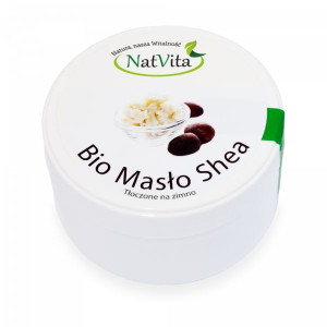 Masło SHEA tłoczone na zimno BIO NatVita (100g)