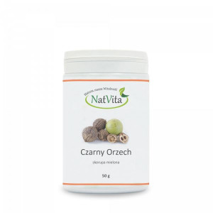 Czarny orzech mielony NatVita(50g)