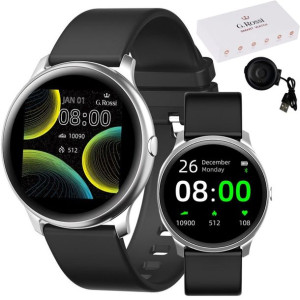 Smartwatch Męski G. Rossi Zegarek Sportowy Pomiary