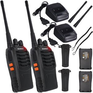 2x Walkie Talkie Krótkofalówki Baofeng Bf888s Pmr
