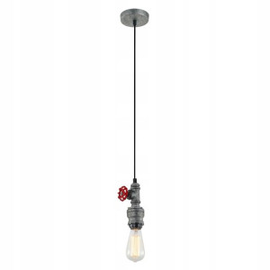 Italux Industrial Żyrandol Fables MDM-2841/1 GR+BK