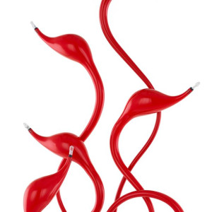 Italux Lampa stojąca Swan ML8098-6A RED