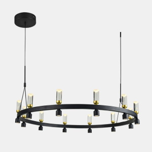 Italux Okazały Żyrandol Almelo PND-83812-24