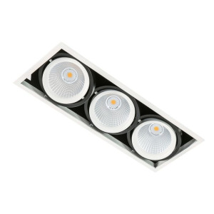 Italux spot downlight Vertico GL7108-3/3X18W 3000K