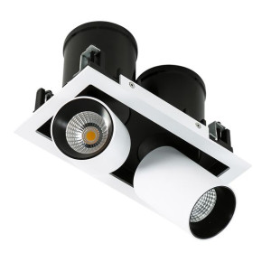 Italux Spot Mercanta Gl7117-2/12w 4000k Wh+bl