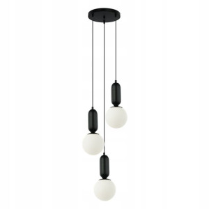 Italux Żyrandol ALDEVA PND-02340-3S-BK