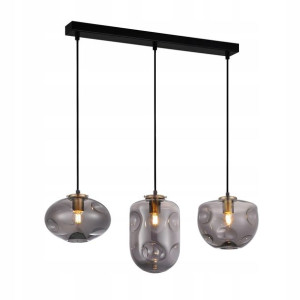 Italux Żyrandol Hatella PND-112038-3-BRO+SG