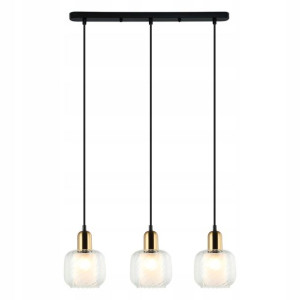 Italux Żyrandol Lamezia PND-67594-3-BRO+CL
