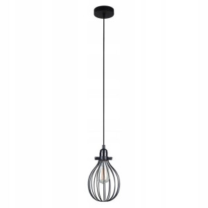 Italux Żyrandol Lesto MDM-2676/1 BK Loft