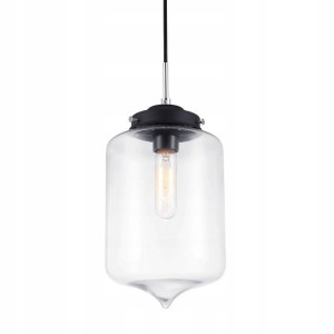 Italux Żyrandol LOFT Tube MDM2095/1 B z ŻARÓWKĄ