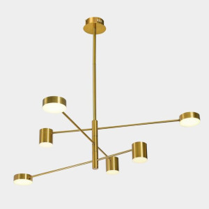 Italux Żyrandol Remdal PND-16374-6-COP-GD-4K 4000K