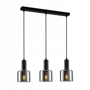 Italux Żyrandol Santia PND-65342-3-BK+SG