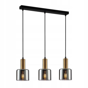 Italux Żyrandol Santia PND-65342-3-BRO+SG