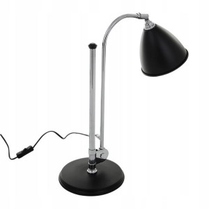 Lampka biurkowa EVATO MTE2062/1C-BL CZARNA ITALUX