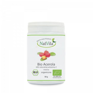 Acerola mielona (witamina C) BIO NatVita (50g)
