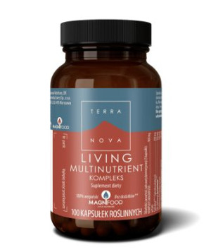 Living Multinutrient - Multiwitamina Kompleks TERRANOVA Vegan (100kps)