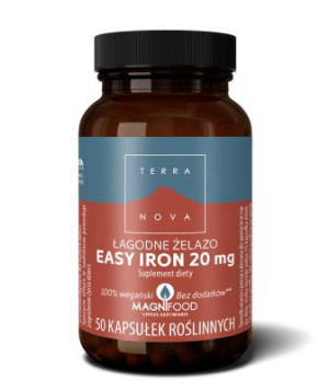 Easy Iron - Łagodne Żelazo (20mg) TERRANOVA (50kps)