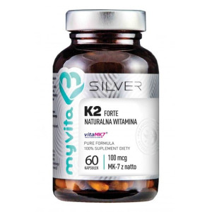 Witamina K2 100% MyVita Silver 100 mcg (60 kaps.)