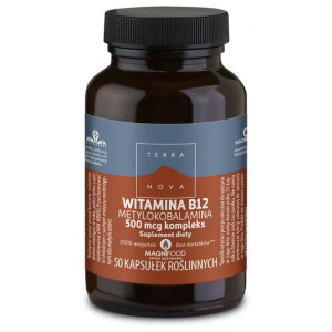Witamina B12 Metylokobalamina 500mcg TERRANOVA (50kps)