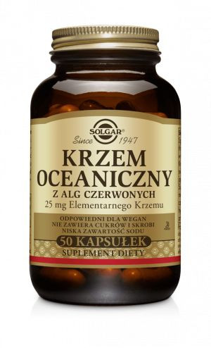 Krzem Oceaniczny 25mg  SOLGAR (50 kps)