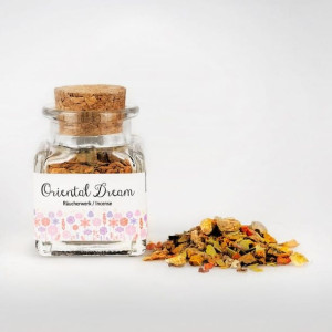 Kadzidło sypkie -Oriental Dream (jabłko, cynamon, pomarańcza, imbir) 50ml
