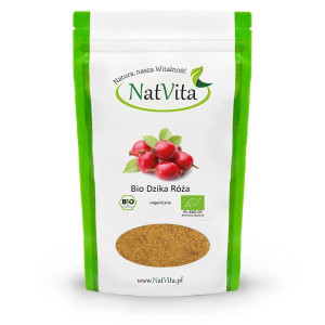 Dzika róża skórka mielona BIO NatVita (150g)