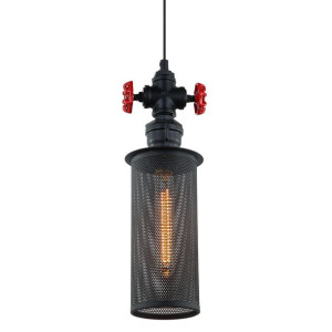Żyrandol CLUBBO MDM2848/1BK retro loft ITALUX