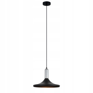 Żyrandol RETRO Lusty MDM-3027/1 BK+CR LOFT ITALUX