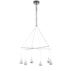 Żyrandol Telesto AD16024-6A Chrom 30W ITALUX