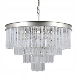 Żyrandol Verdes PND-44372-8A-SLVR-BRW ITALUX