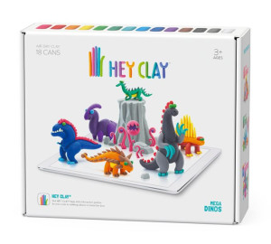 Hey Clay Mega Zestaw Dinozaury Masa Plastyczna