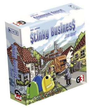 STINKY BUSINESS gra planszowa EKO oraz ekonomiczna
