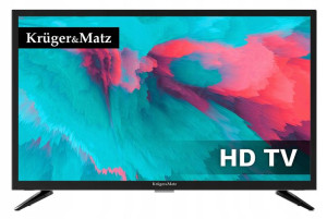 Telewizor Kruger&Matz 24 DVB-T2 HEVC 230/12V