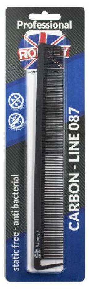 Ronney Carbon Line 087 Grzebień L 227mm